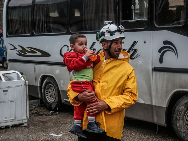 Germany to offer asylum to selected Syrian White Helmets Germany to offer asylum to selected Syrian White Helmets
