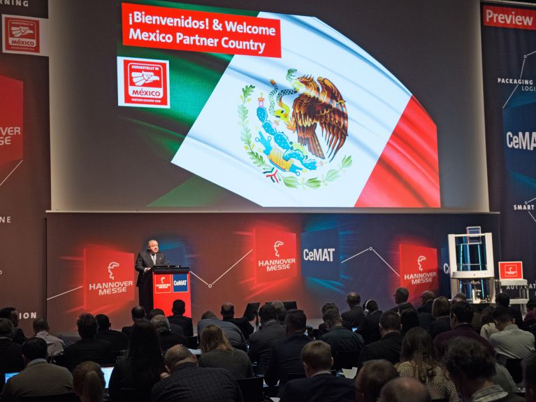 México, país socio en la Feria de Hannover 2018. 