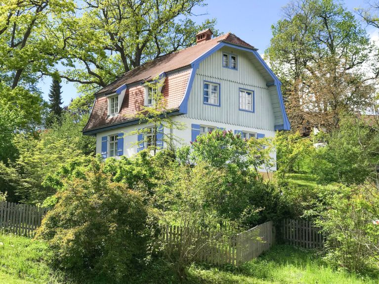 Murnau am Staffelsee beldesindeki Muenter Haus Müzesi.