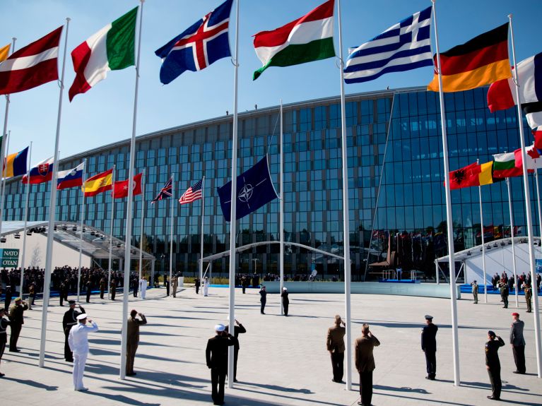 Das NATO-Hauptquartier steht in Brüssel, ein neues Kommandozentrum könnte nach Deutschland kommen