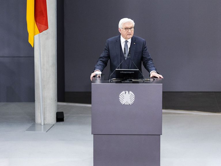 Plädoyer für Demokratie und Appell an Putin Plädoyer für Demokratie und Appell an Putin