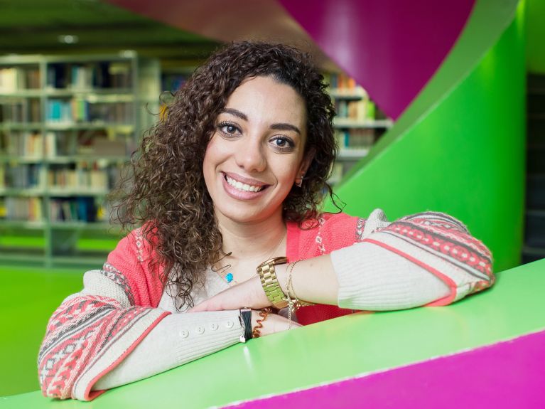 Nour aus Syrien studiert World Heritage an der BTU Nour aus Syrien studiert World Heritage an der BTU