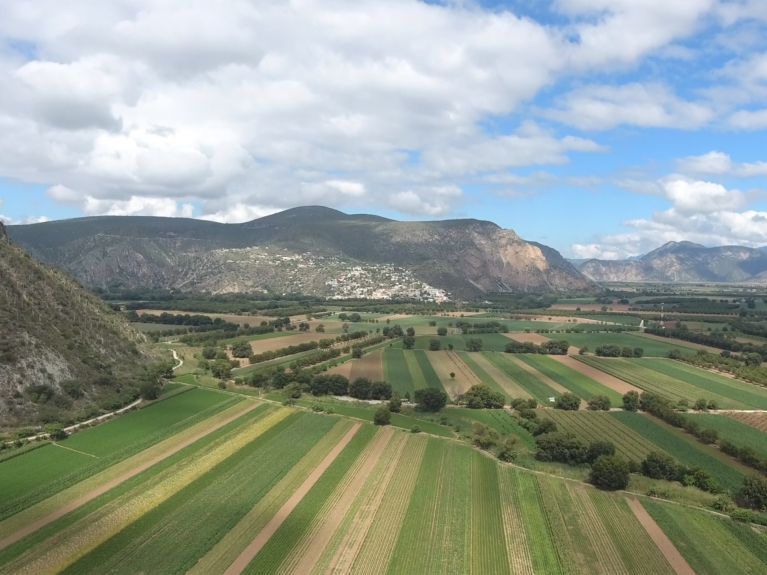 Landschaft des Schutzgebiets Barranca de Metztitlán