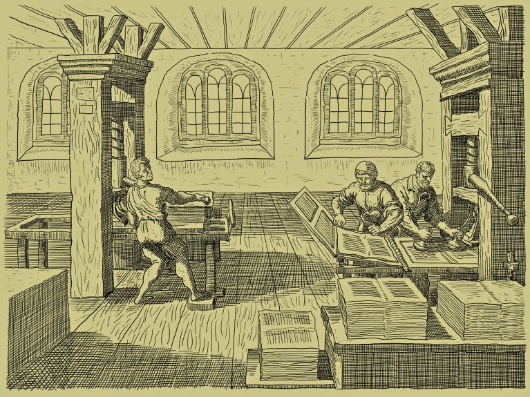 Buchdruck Gutenberg
