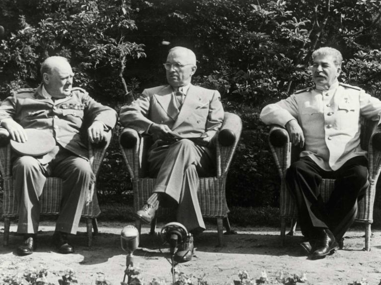 Potsdamer Konferenz vom 17. Juli bis 2. August 1945 
