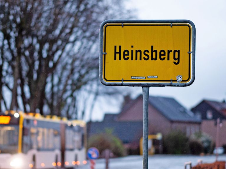 Ortschild Heinsberg