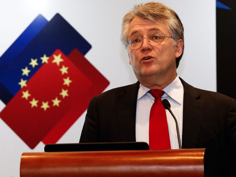 Jörg Wuttke, président de la Chambre européenne du commerce en Chine