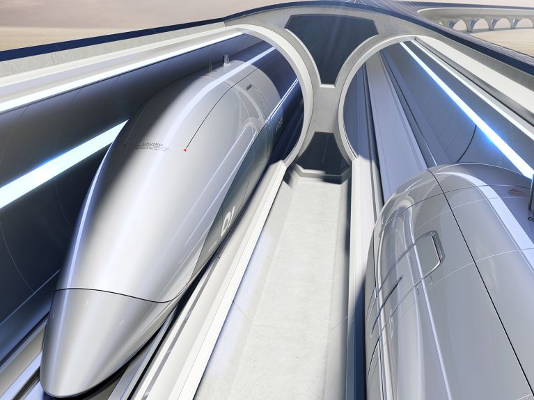 Modell für die Zukunft: Hyperloop-Entwurf 