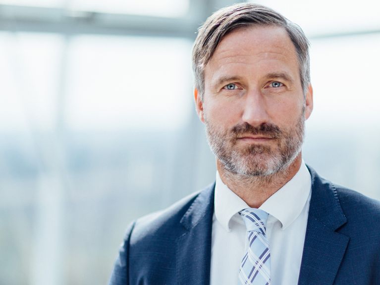 Dirk Balster, directeur commercial du Klinikum Chemnitz Dirk Balster, directeur commercial du Klinikum Chemnitz