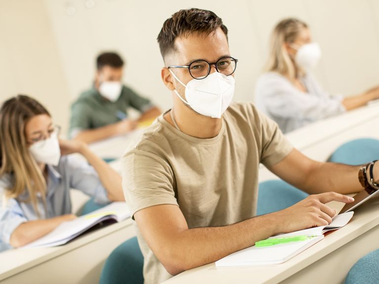 Studieren unter Pandemie-Bedingungen 