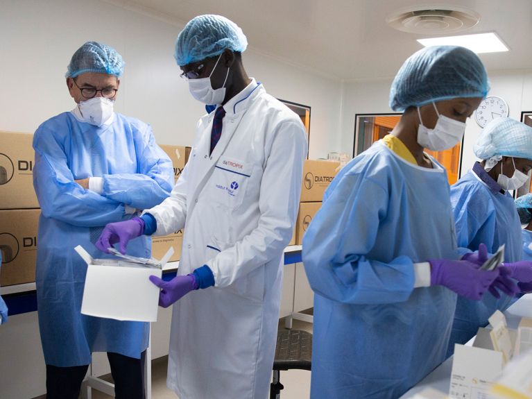 The Institut Pasteur de Dakar in Senegal