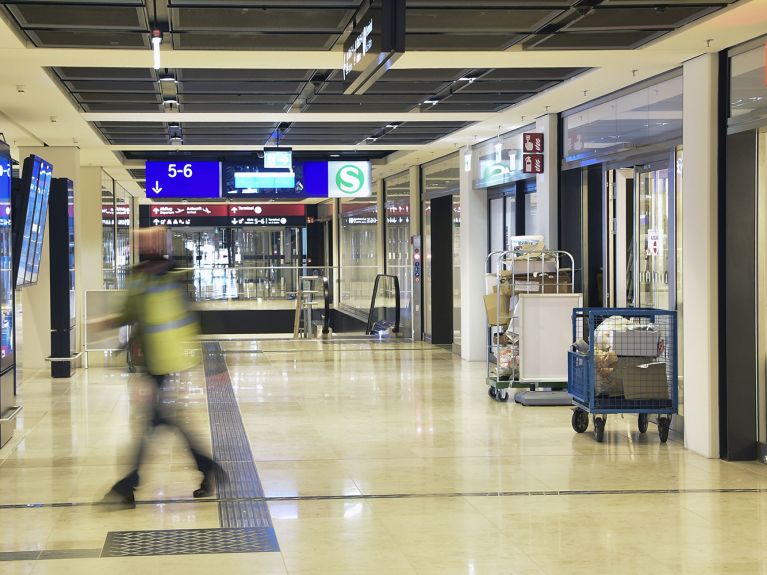 Thousands of passengers will pass through here in the future.