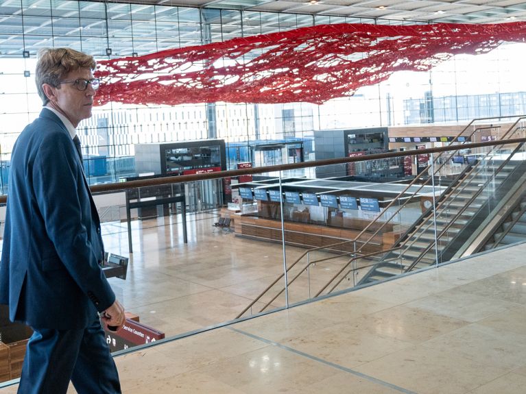 Le patron de l’aéroport, Engelbert Lütke Daldrup.