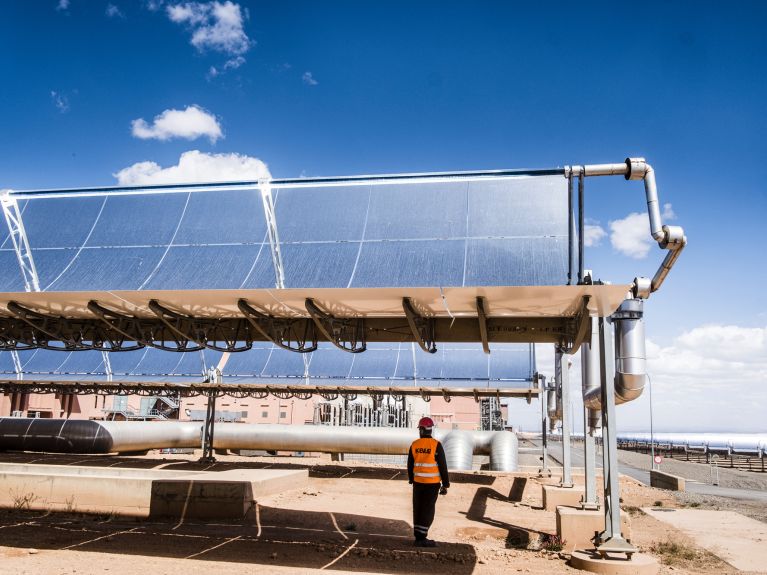 Marokko hat sich zum Vorreiter bei der Solarenergie entwickelt.