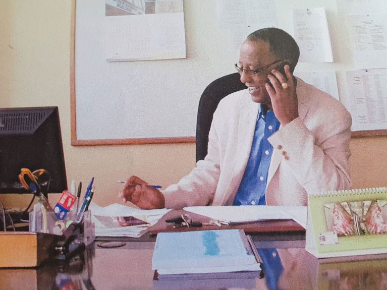 Professor Tirussew Teferra, psychologist and expert in special education Professor Tirussew Teferra, psychologist and expert in special education