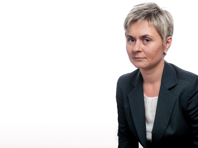 Katja Lasch, Leiterin der DAAD-Außenstelle Neu-Delhi Katja Lasch, Leiterin der DAAD-Außenstelle Neu-Delhi