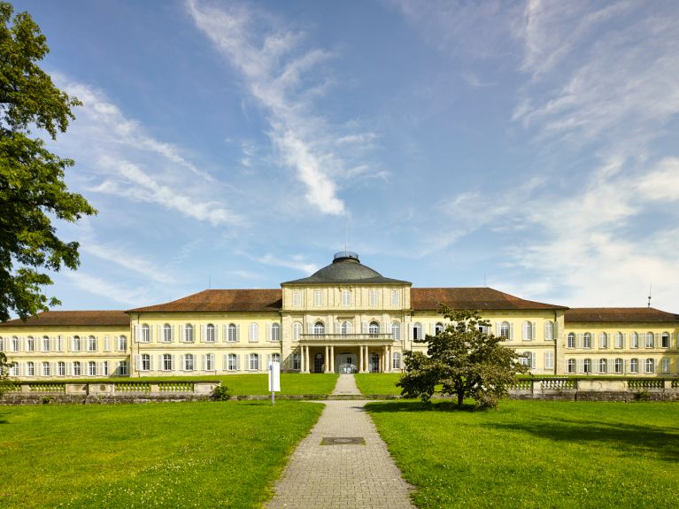 Die Universität Hohenheim in Stuttgart 