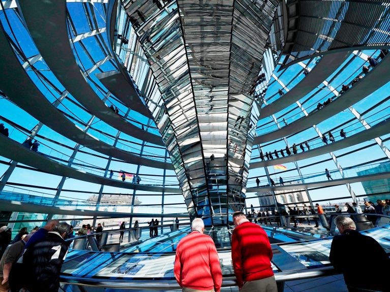 La coupole du Reichstag