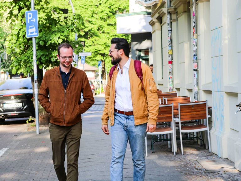 Armin et Zakariya sont des amis depuis 2014.