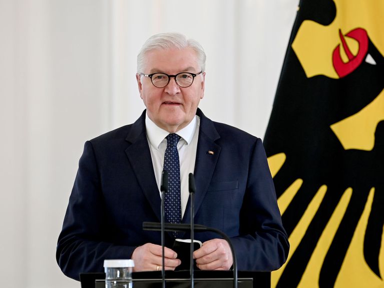 O presidente federal Steinmeier