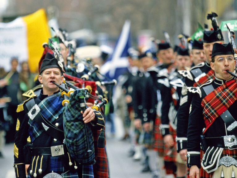 St. Patrick's Day Bagpipes