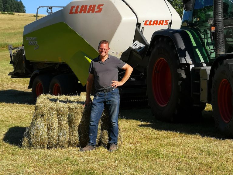 Stefan Wagner at Kronenhof Farm 