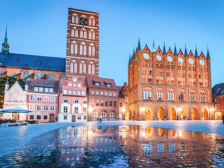 Stralsund's old town 