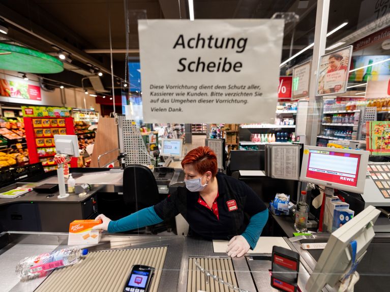 Travailler dans un supermarché