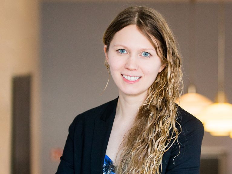 Kira Vinke vom Potsdam-Institut für Klimafolgenforschung (PIK) Kira Vinke vom Potsdam-Institut für Klimafolgenforschung (PIK)
