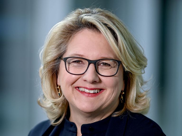 Svenja Schulze, ministre de la Coopération et du Développement