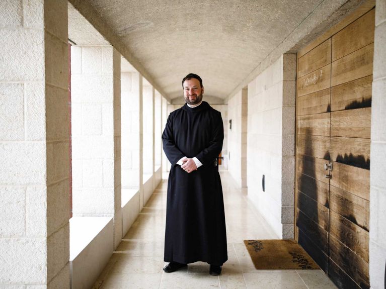 Padre Nikodemus, asesor del Ministerio Federal de RR. EE. de Alemania