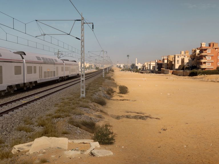 660 Kilometer lang ist die neue Bahnstrecke.