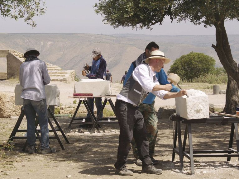 A training programme for stonemasons in Jordan