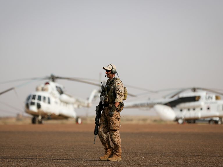 Les missions de paix de l’ONU : les Casques bleus allemands 