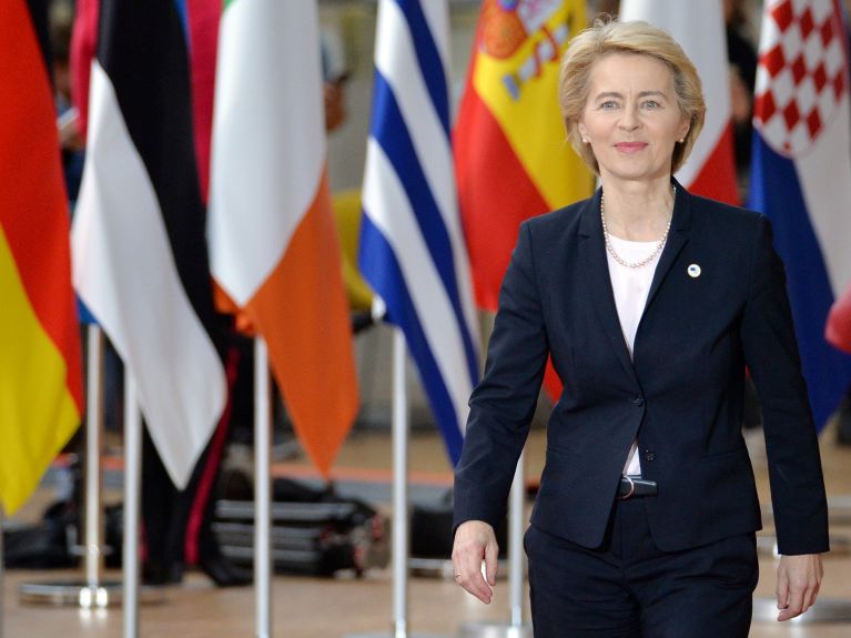 Ursula von der Leyen é a nova presidente da Comissão da UE. 