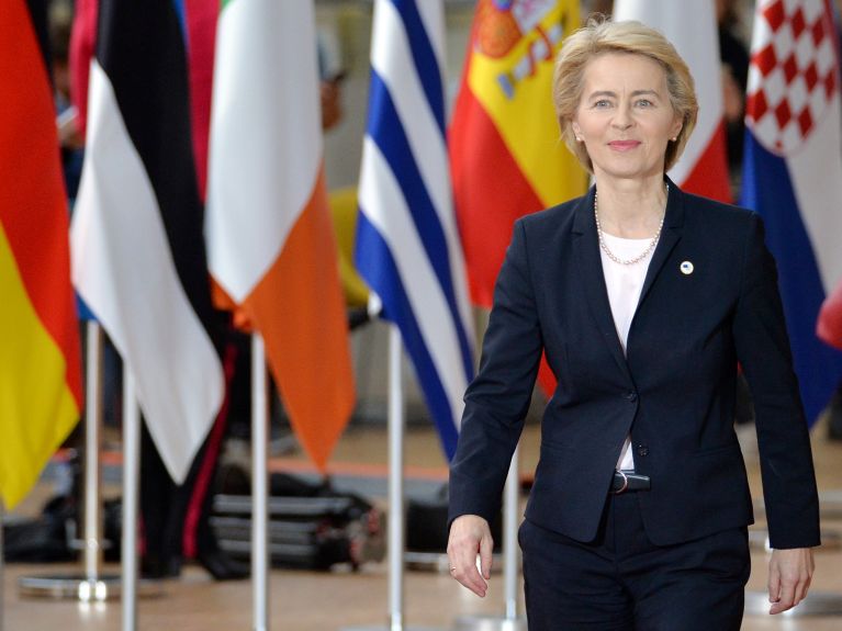 Ursula von der Leyen is the new President of the European Commission.