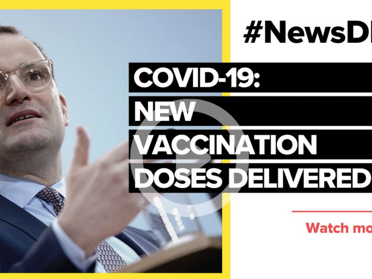 New vaccine doses being delivered in Germany New vaccine doses being delivered in Germany