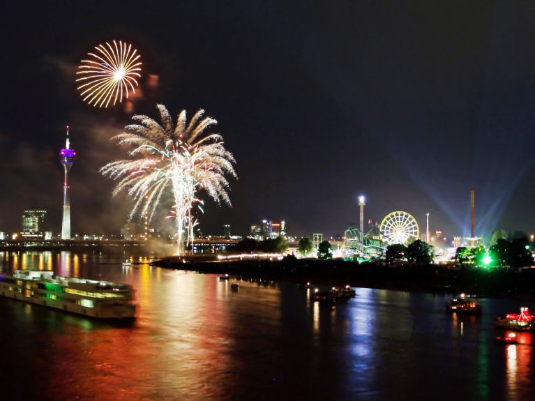 La Rheinkirmes à Düsseldorf