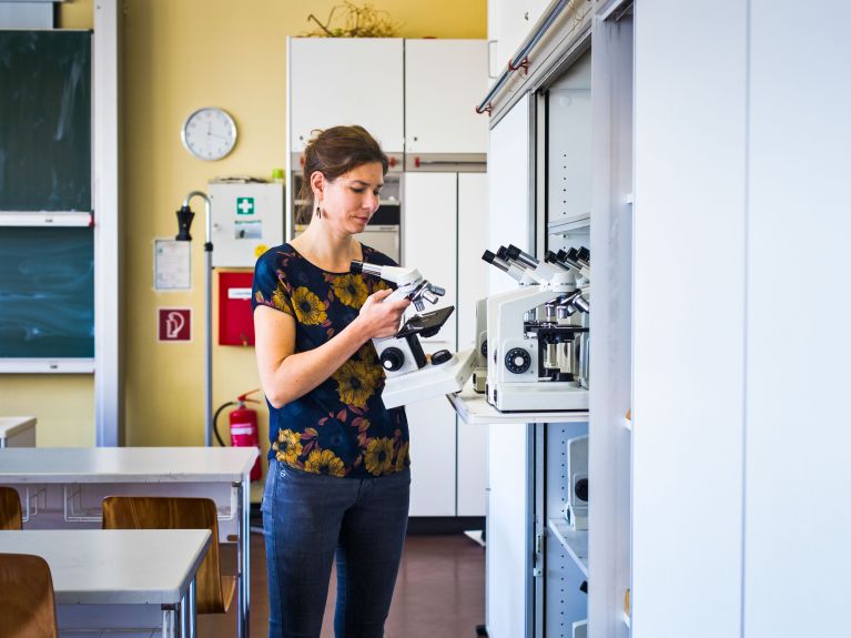 La préparation d’un cours de biologie