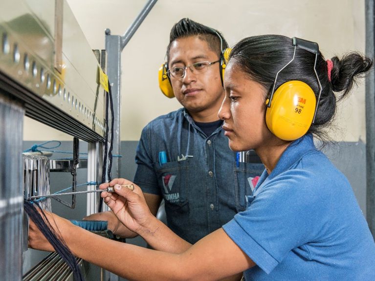 En la Corporación Formados, fruto de la cooperación germano-ecuatoriana, el foco está puesto en la práctica. 