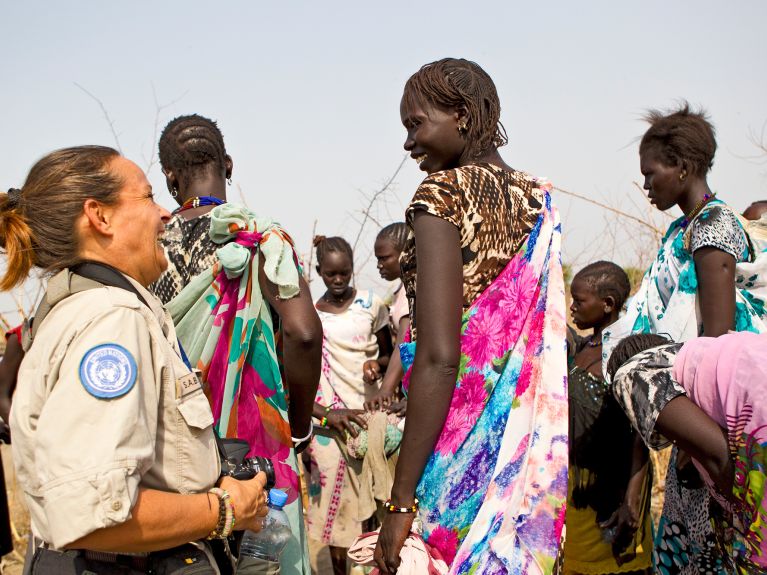 Protecting the civilian population: UN mission in South Sudan (UNMISS)