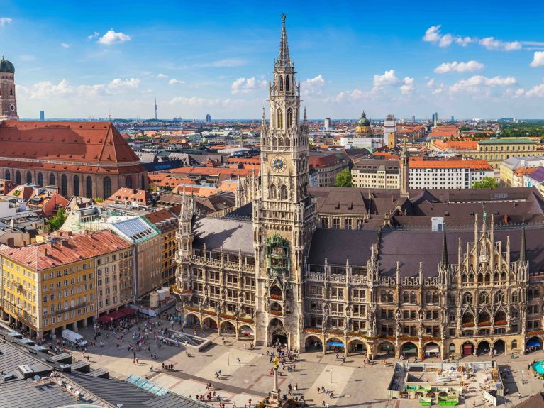 Munich, the capital of Bavaria  