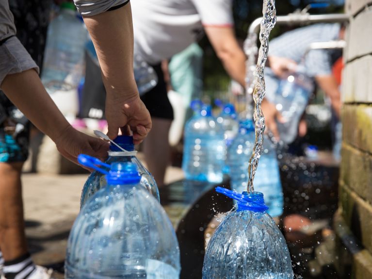 Frisches Wasser: keine Selbstverständlichkeit 