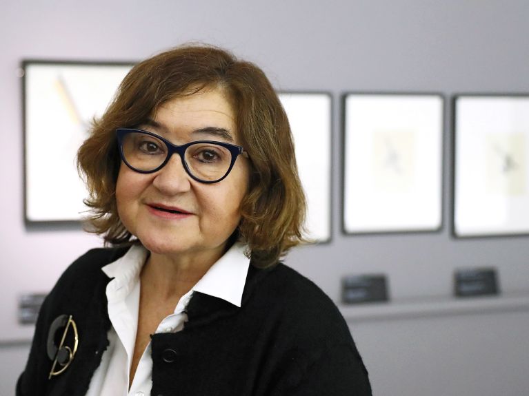 تسيلفيرا تريغولوفا هي المديرة العامة لصالة تريتياكوف في موسكو.