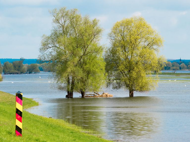 In der Mitte die Grenze: die Uckermark