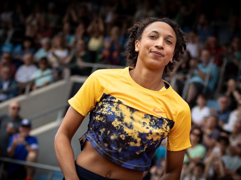 Malaika Mihambo, campeona olímpica de salto de longitud 