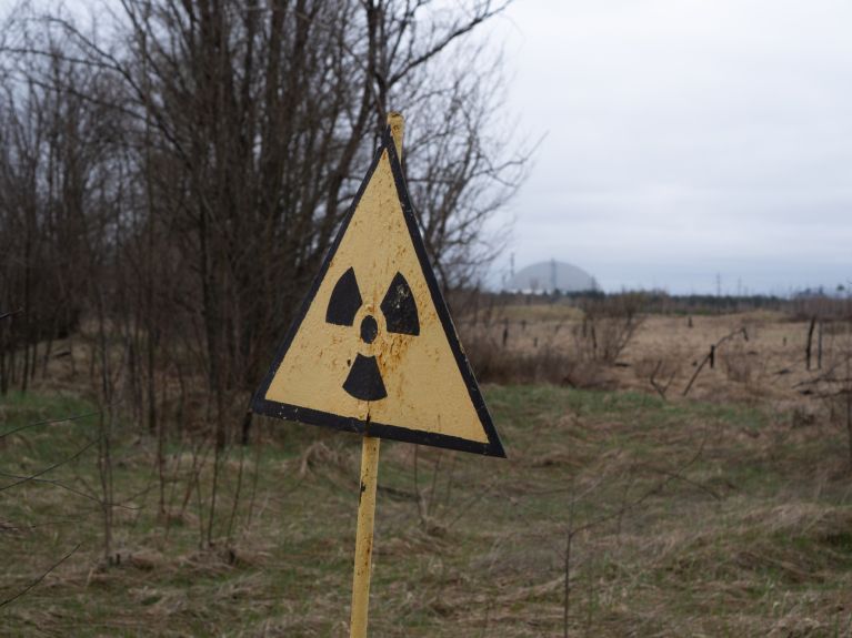 Warnschild Radiokativität