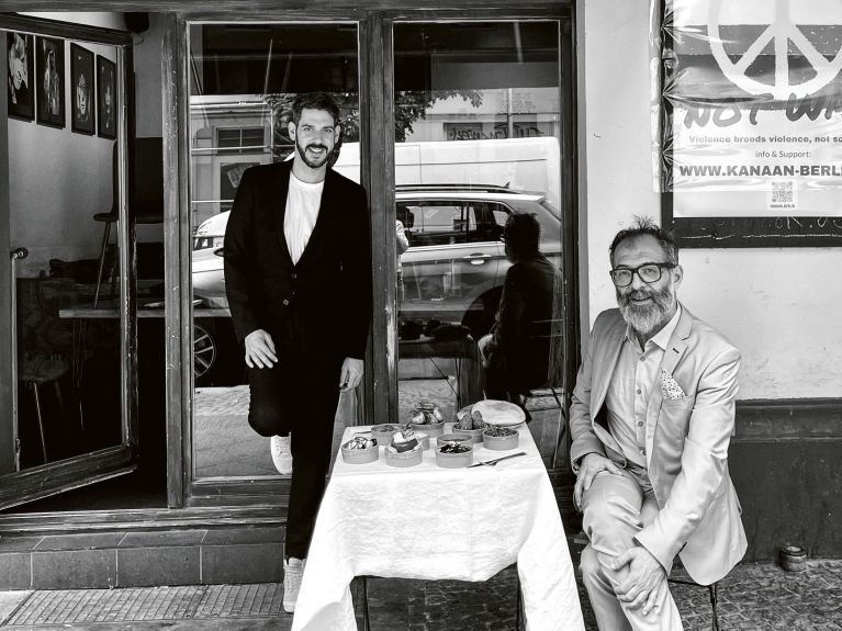 Oz Ben David and Jalil Dabit show that living and working together in peace is possible Oz Ben David and Jalil Dabit show that living and working together in peace is possible