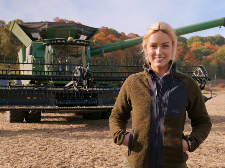 ماري هوفمان هي أنجح مؤثرة زراعية في ألمانيا.