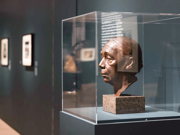 Käthe Kollwitz sculpture at MoMA in New York Käthe Kollwitz sculpture at MoMA in New York